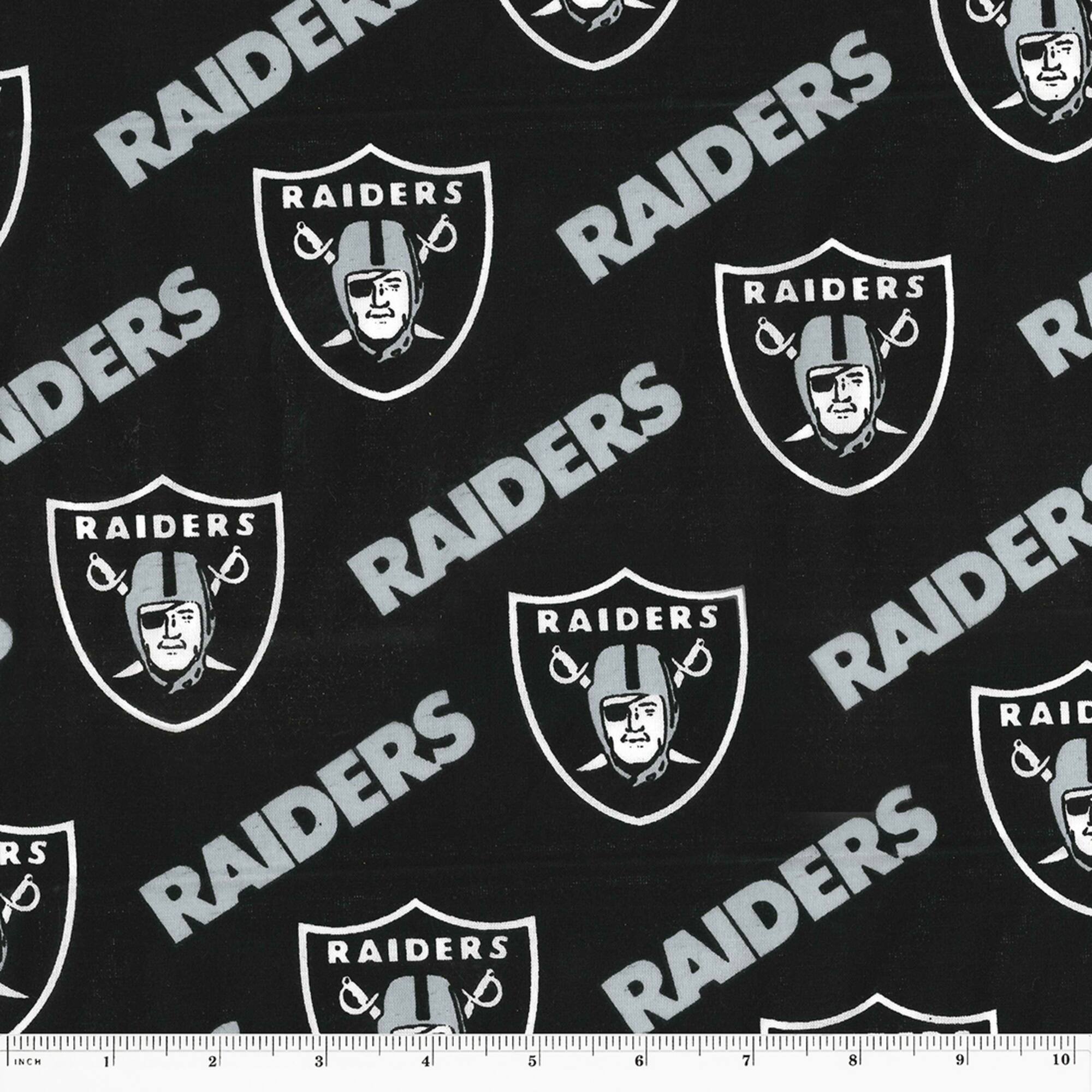 NFL Las Vegas Raiders Cotton Fabric